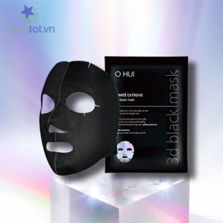White Extreme 3D Black Mask - Mặt Nạ 3D Trắng Da - DT0028